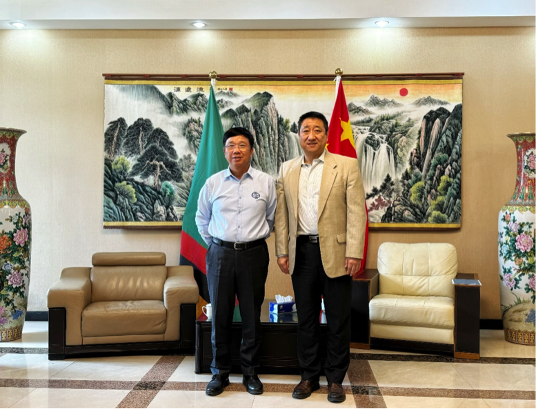 金年会董事长王平卫拜会中国驻赞比亚大使韩镜